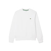 Felpa Uomo Lacoste Classic Fit Bianco | NonSoloSport