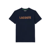 T-Shirt Uomo Lacoste Grafica Ultra Blu | NonSoloSport