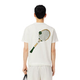 T-Shirt Uomo Lacoste Heritage Bianco | NonSoloSport