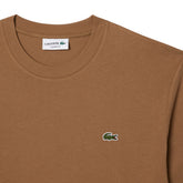 T-Shirt Uomo Lacoste Cotone Marrone | NonSoloSport