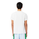 T-Shirt Uomo Lacoste Grafica Ultra Dry Bianco | NonSoloSport