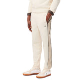 Pantalone Uomo Lacoste Tapered Crema | NonSoloSport