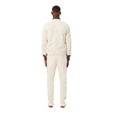 Pantalone Uomo Lacoste Tapered Crema | NonSoloSport