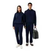 Pantalone Jogger Lacoste French Terry Blu | NonSoloSport