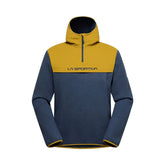 Felpa Uomo La Sportiva Guidance Sherpa Blu Giallo | NonSoloSport