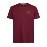 T-Shirt Uomo La Sportiva Circle Logo Bordeaux | NonSoloSport