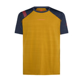 T-Shirt Uomo La Sportiva Sunfire Ocra Blu | NonSoloSport