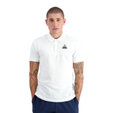 Le Coq Sportif Polo Piquet Essential 1 Uomo Bianco | NonSoloSport