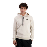 Felpa Uomo Le Coq Sportif Contemporain Beige | NonSoloSport
