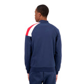 Felpa Uomo Le Coq Sportif Zip Blu | NonSoloSport