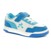 Sneakers Bambino Le Coq Sportif LCS Court Breaker Bianco Azzurro | NonSoloSport