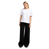 Pantalone Donna Lee Jeans Denim Wide Stella A Line Nero | NonSoloSport