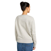Felpa Donna Lee Jeans Raglan Crew Grigio | NonSoloSport