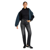 Jeans Donna Lee Jeans Rider Classic Nero | NonSoloSport