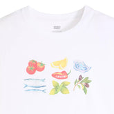 Canotta Donna Levi's Squadrata Stampa Bianco | NonSoloSport