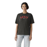 T-Shirt Donna Levi's Tabor Stampa Nero | NonSoloSport