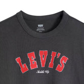 T-Shirt Donna Levi's Tabor Stampa Nero | NonSoloSport