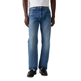 Jeans Uomo Levi's 501 Original Blu Lavaggio Medio | NonSoloSport