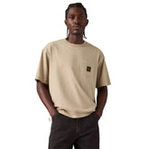 T-Shirt Uomo Levi's Workwear Pocket Beige | NonSoloSport