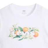 T-Shirt Donna Levi's Perfect Orange Farm Bianco | NonSoloSport