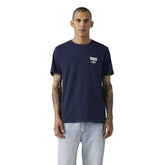 T-Shirt Uomo Levi's Classica Stampa Blu | NonSoloSport