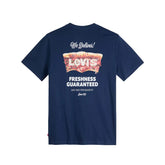 T-Shirt Uomo Levi's Classica Stampa Blu | NonSoloSport