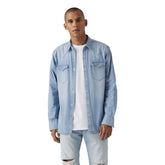 Camicia Uomo Levi's Western Barstow Blu | NonSoloSport