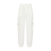 Liu Jo Sport Pantalone Studs Donna Bianco | NonSoloSport
