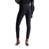 Leggings Donna Liu Jo Sport Panel Satin Aop Nero | NonSoloSport