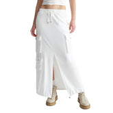 Gonna Donna Liu Jo Sport Pockets Mesh Bianco | NonSoloSport