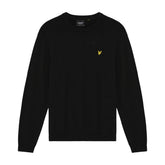 Maglione Uomo Lyle & Scott Merino Nero | NonSoloSport