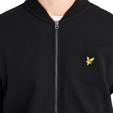 Giacca Uomo Lyle & Scott Jersey Scamosciato Nero | NonSoloSport