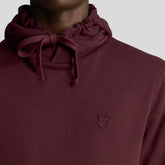 Lyle & Scott Felpa Tonal Eagle Uomo Viola | NonSoloSport