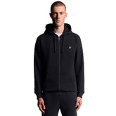 Felpa Uomo Lyle & Scott Loopback Nero | NonSoloSport