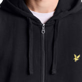 Felpa Uomo Lyle & Scott Loopback Nero | NonSoloSport