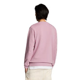 Felpa Uomo Lyle & Scott Crew Neck Rosa | NonSoloSport