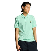 Polo Uomo Lyle & Scott Tipped Verde Acqua | NonSoloSport