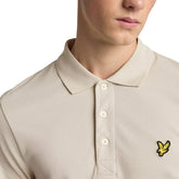 Polo Uomo Lyle & Scott Cotton Beige | NonSoloSport