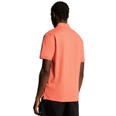 Polo Uomo Lyle & Scott Plain Rosso Corallo | NonSoloSport