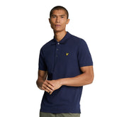 Polo Uomo Lyle & Scott Plain Blu | NonSoloSport