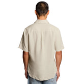 Camicia Uomo Lyle & Scott Linen Blend Beige | NonSoloSport