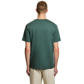 T-Shirt Uomo Lyle & Scott Cotton Crew Neck Verde Scuro | NonSoloSport