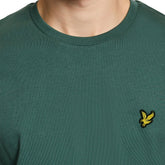T-Shirt Uomo Lyle & Scott Cotton Crew Neck Verde Scuro | NonSoloSport