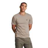 T-Shirt Uomo Lyle & Scott Plain Grigio | NonSoloSport