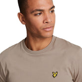 T-Shirt Uomo Lyle & Scott Plain Grigio | NonSoloSport