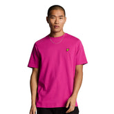 T-Shirt Uomo Lyle & Scott Plain Fucsia | NonSoloSport