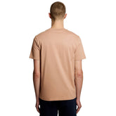 T-Shirt Uomo Lyle & Scott Cotton Crew Neck Beige | NonSoloSport