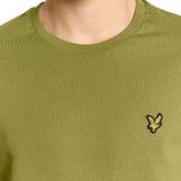 T-Shirt Uomo Lyle & Scott Cotton Crew Neck Verde | NonSoloSport