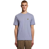 T-Shirt Uomo Lyle & Scott Cotton Crew Neck Azzurro Chiaro | NonSoloSport