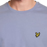 T-Shirt Uomo Lyle & Scott Cotton Crew Neck Azzurro Chiaro | NonSoloSport